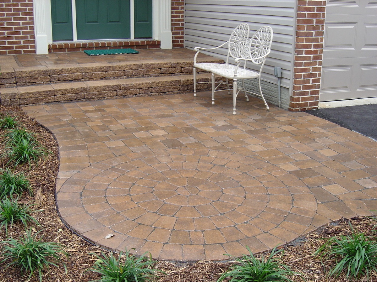 front yard patio