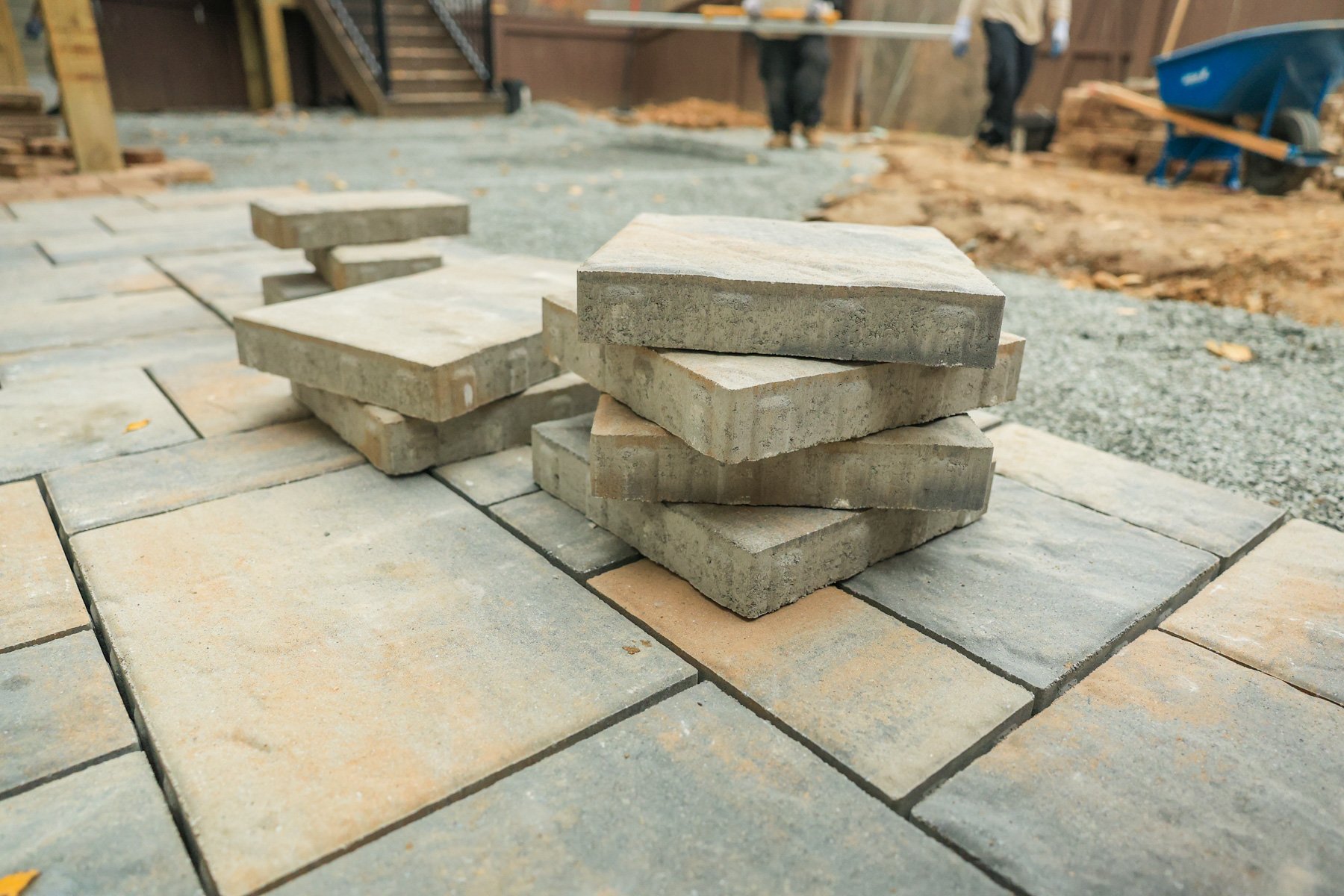 pavers patio hardscape (2)