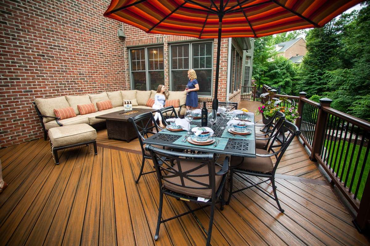 low maintenance deck