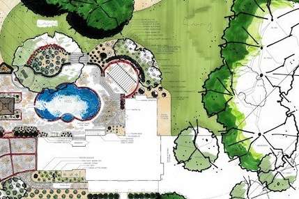 Landscape design proposal